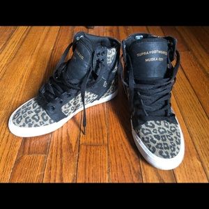 Cheetah sneakers